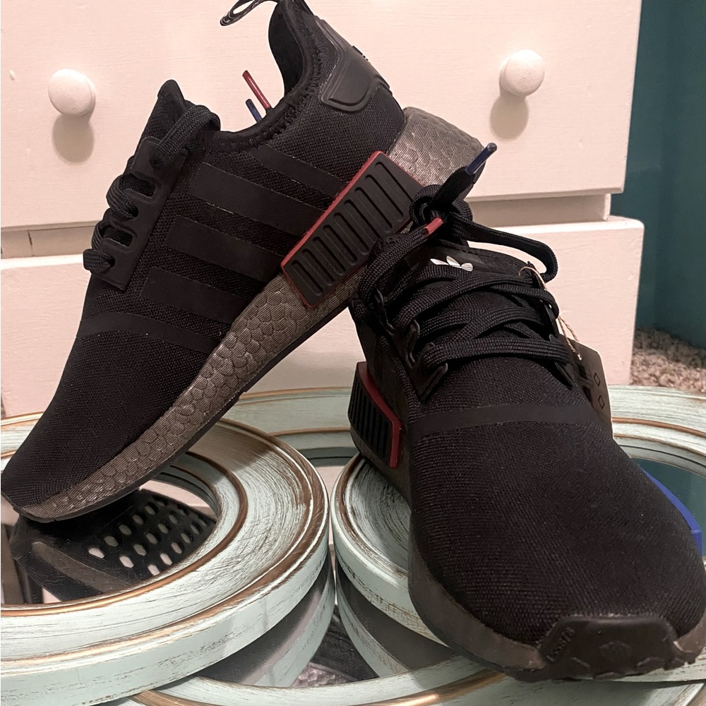 Adidas NMD_R1 “Core Black/Grey Five” - men’s 7 - BWT (no box)